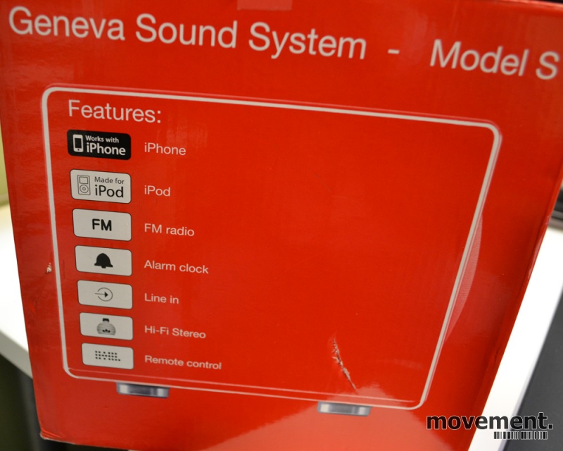 Solgt!Geneva Sound System - Model S med - 4 / 4