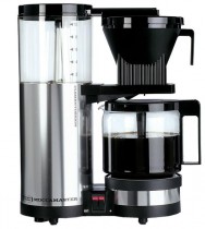 MoccaMaster CD (Clement Design) kaffetrakter i sølv farge, pent brukt