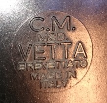 Vintage baderomsmøbel / speilskap fra 60-tallet, CM Mod Vetta Brevettato, Italy