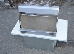 Ventilasjonshette / avtrekkshette for storkjøkken fra SEFOVENT, 321cm bredde, brukt