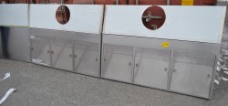 Ventilasjonshette / avtrekkshette for storkjøkken fra SEFOVENT, 321cm bredde, brukt
