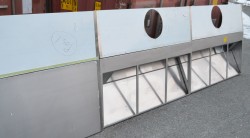 Ventilasjonshette / avtrekkshette for storkjøkken fra SEFOVENT, 321cm bredde, brukt