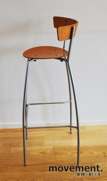 Solgt!Fritzsons barstol / barkrakk i tre - 2 / 5