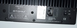 Aktiv subwoofer fra Waterfall, modell EVO HF3 i hvitt, brukt rep.objekt
