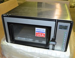 Amana Menumaster FS10EVP mikrobølgeovn for proffbruk, 60Hz-versjon for bruk på båt, FABRIKKNY
