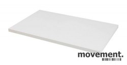 Hvit bordplate til skrivebord fra Narbutas 100x80cm, NY/UBRUKT