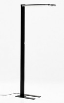 LUXO LEVIT-F stålampe i svart, pent brukt.