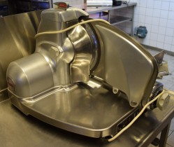 Berkel modell 834 vintage påleggsskjærer / skjæremaskin, pent brukt