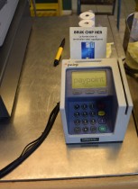 UniWell EX-570Fkasseapparat for kafe, komplett med bankterminal, pent brukt