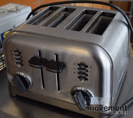 Solgt!Cuisinart CPT180E brødrister for 4 - 2 / 3