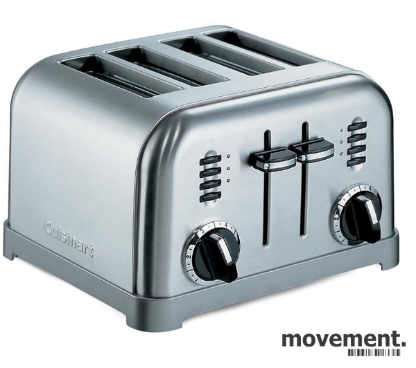Solgt!Cuisinart CPT180E brødrister for 4 - 1 / 3