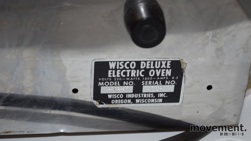 Solgt!Wisco minigrill / toastovn / - 4 / 6