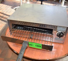 Wisco minigrill / toastovn / miniovn, 1800Watt, brukt