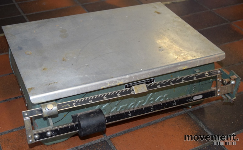 Solgt!Gammel Bizerba 0,5-50kg butikkvekt, - 1 / 5