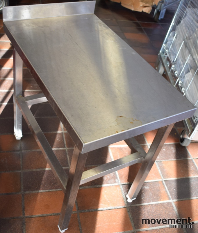 Solgt!Benk i rustfritt / stativ til - 2 / 3