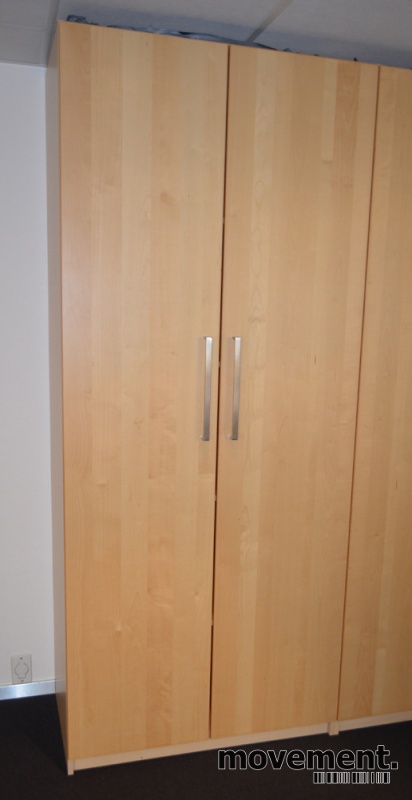 Solgt!IKEA Pax garderobeskap, bjerk - 1 / 3