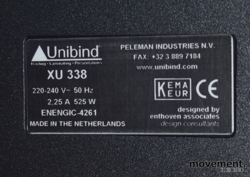 Solgt!Unibind XU338 - 4 / 4