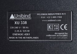 Unibind XU338 lim-innbindingsmaskin, pent brukt