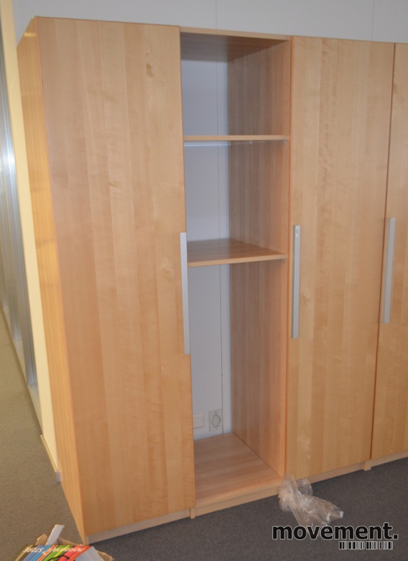 Solgt!IKEA Pax garderobeskap, bjerk - 1 / 2