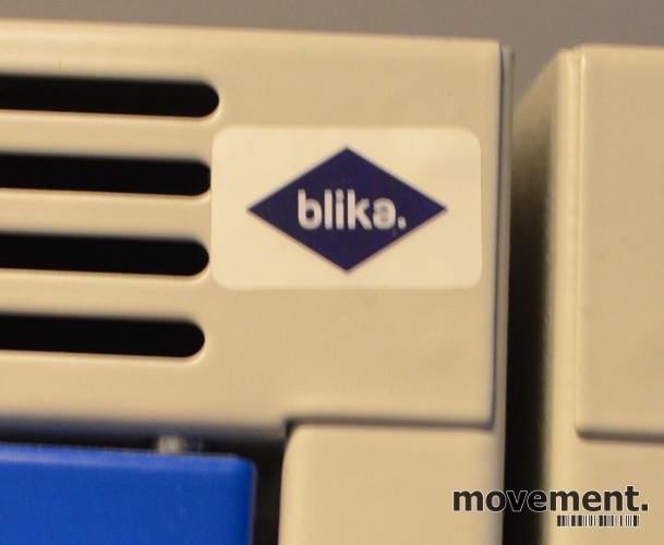 Solgt!Garderobeskap i stål fra Blika, - 5 / 5