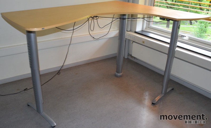 Solgt!Ergodesk elektrisk hevsenk - 1 / 6