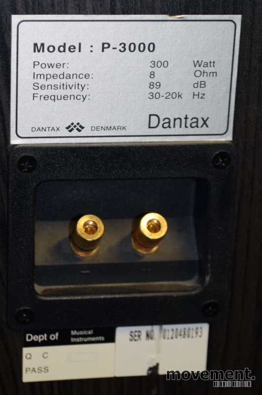 Solgt!Store gulvhøyttalere fra Dantax,  - 3 / 3