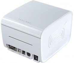 Lekker POS-skriver / kvitteringsskriver i hvitt fra Poslinge, modell ODP1000, USB/SER, pent brukt