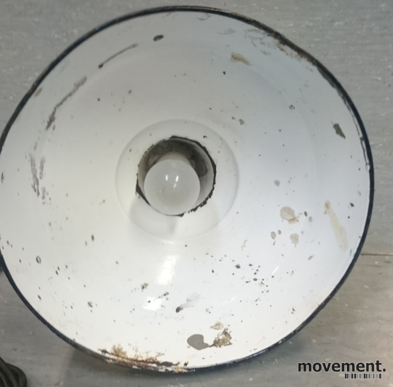 Solgt!Vintage/retro industrilampe / - 2 / 5