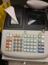 Kasseapparat Olivetti ECR 6800, pent brukt