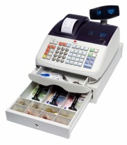 Kasseapparat Olivetti ECR 6800, pent brukt