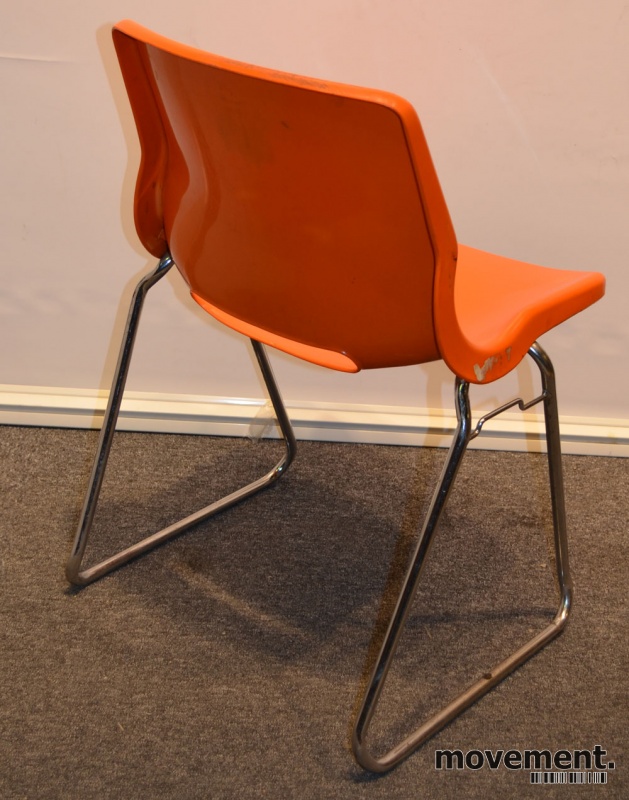 Solgt!Overman vintage plaststol / - 2 / 3