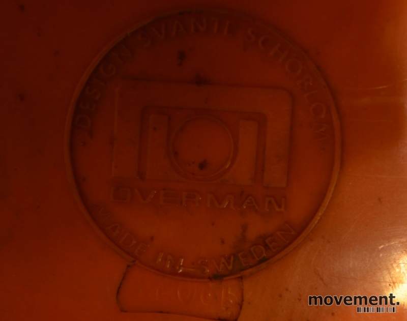 Solgt!Overman vintage plaststol / - 3 / 3
