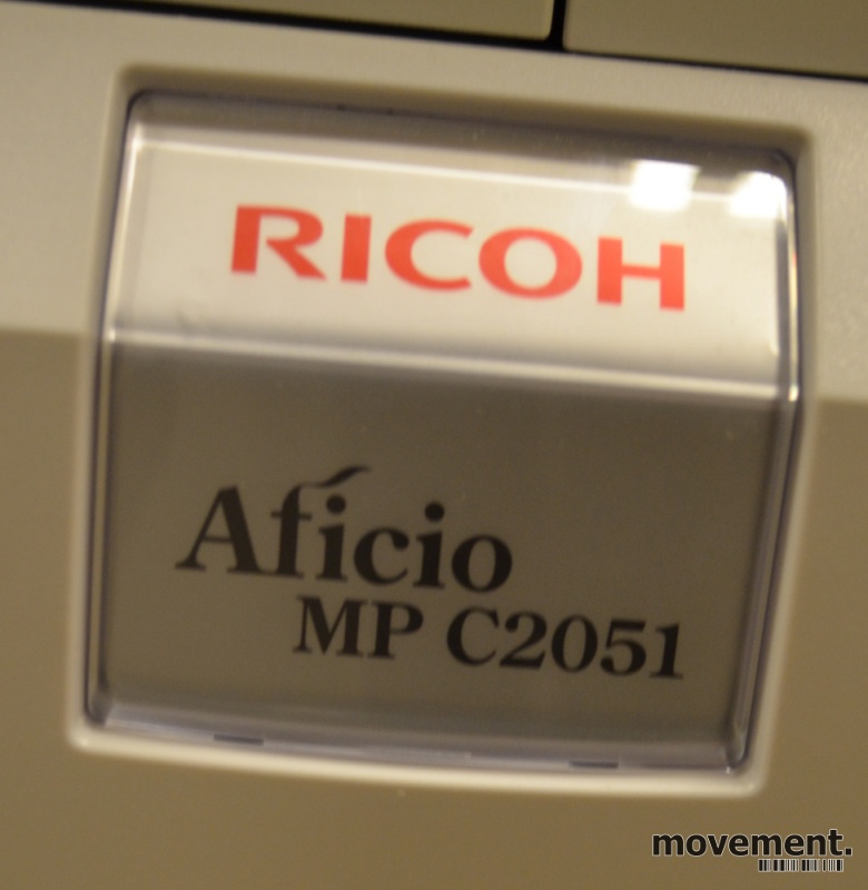 Solgt!Ricoh Aficio MPC2051 kopimaskin / - 3 / 3