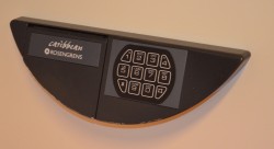 Brannskap / safe fra Rosengrens med kodelås, bredde 55cm, høyde 65cm, NB! Uten kode.