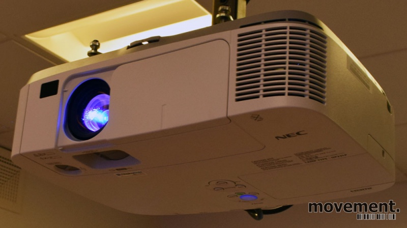 Solgt!NEC P451W HDMI-prosjektor, 499timer - 4 / 8