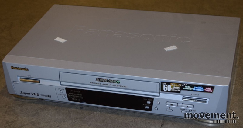 Solgt!Panasonic VHS-spiller Stereo, - 1 / 4