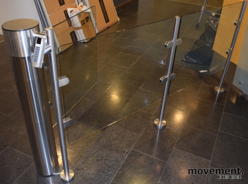 Solgt!Adgangskontroll / sluse i rustfritt - 4 / 10