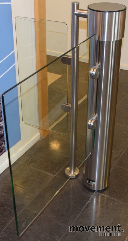 Solgt!Adgangskontroll / sluse i rustfritt - 3 / 10