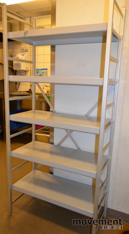 Solgt!Kjøleromshylle i aluminium 179cm - 2 / 2