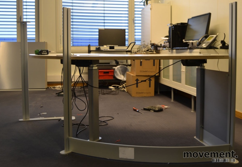Solgt!Resepsjon 360x182cm i stål/hvitt, - 15 / 19