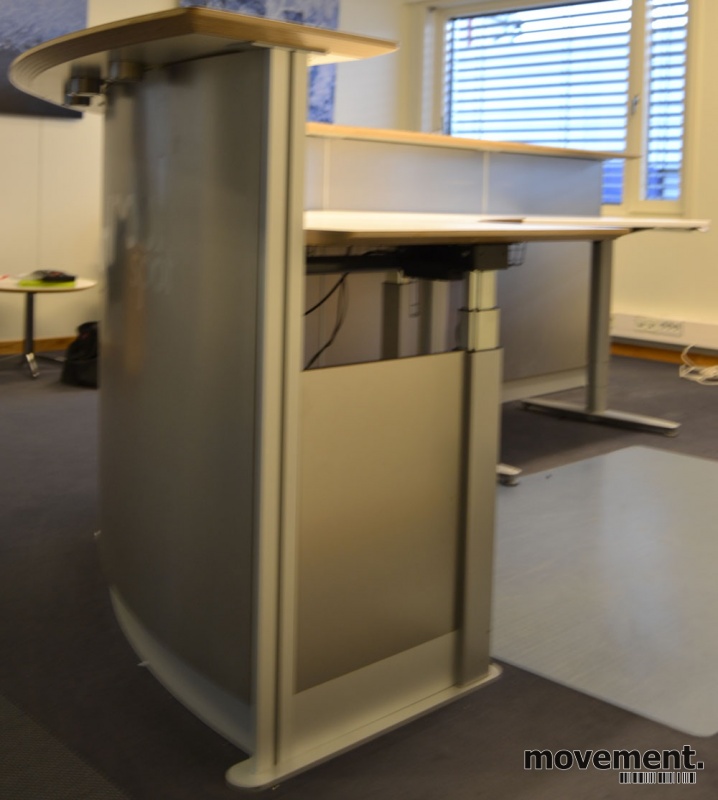 Solgt!Resepsjon 360x182cm i stål/hvitt, - 11 / 19