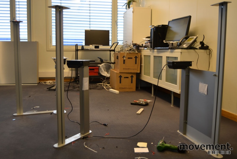 Solgt!Resepsjon 360x182cm i stål/hvitt, - 17 / 19