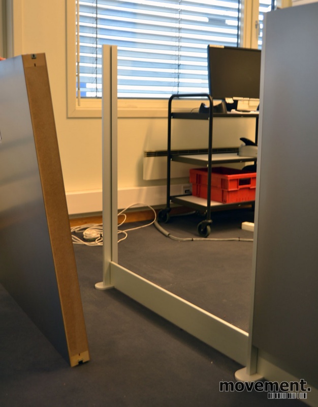 Solgt!Resepsjon 360x182cm i stål/hvitt, - 14 / 19