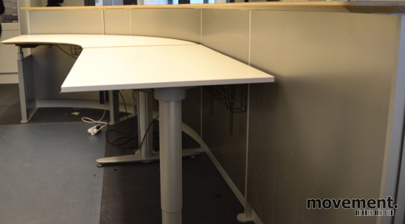 Solgt!Resepsjon 360x182cm i stål/hvitt, - 7 / 19
