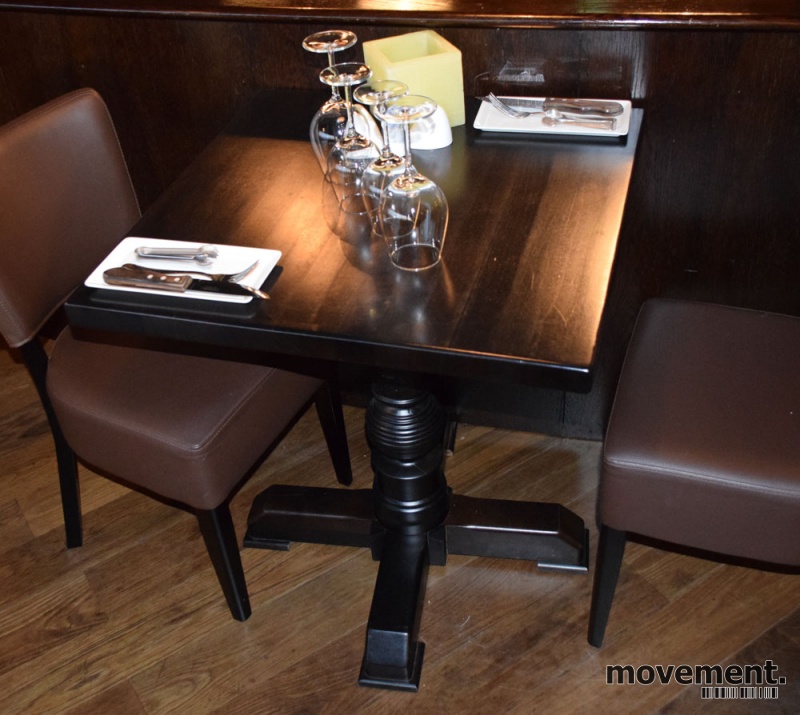 Solgt!Restaurantbord / kafebord i massivt - 4 / 4