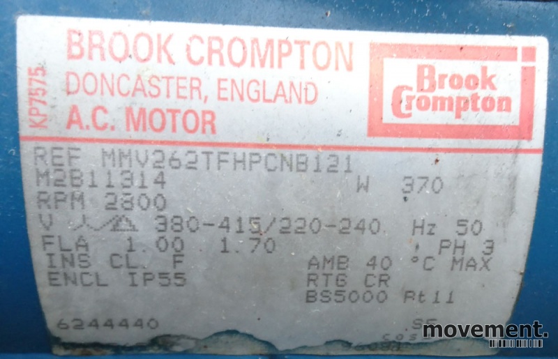 Solgt!Pumpe til Wexiødisk oppvaskmaskin, - 2 / 3