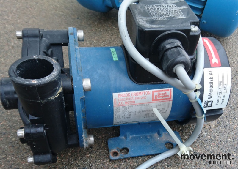 Solgt!Pumpe til Wexiødisk oppvaskmaskin, - 1 / 3