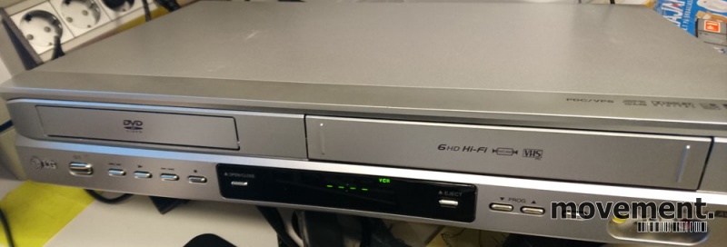 Solgt!LG V9700 kombinert VHS/DVD-spiller, - 1 / 2