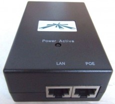 POE-Injector / POE power-supply UBIQUITI Networks GP-D480-050G, pent brukt