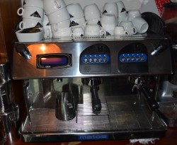Metos espressomaskin Lux Control DT2 400V3N~, 2gruppers, pent brukt
